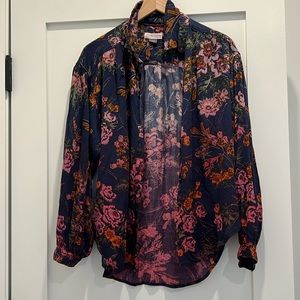 Anthro M blouse never worn with tags